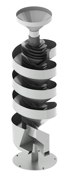 Profile Industries Single Open Spiral Separator