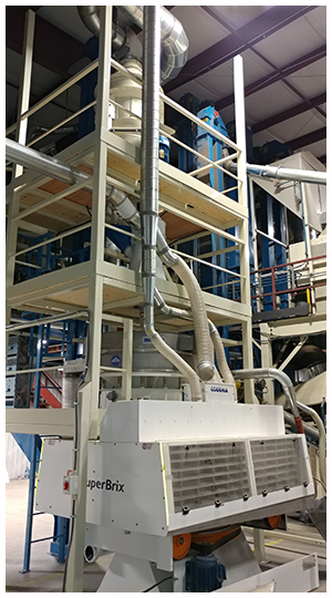 INSTALLATION COMPLETED FOR OAT DEHULLING, MALT BARLEY CLEANING AND GRAIN STORAGE FACILITY - photo 7