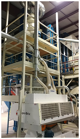 OAT DEHULLING SYSTEM WE SUPPLIED IN ONTARIO CANADA - photo 2