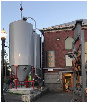 Maine USA Delivery of Kongskilde Grain Bins - Photo 2