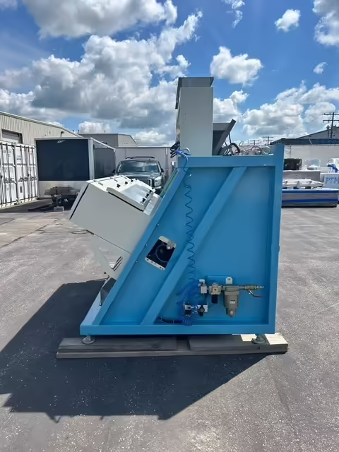 Used VistaSort 5 Chute Color Sorter side view 2