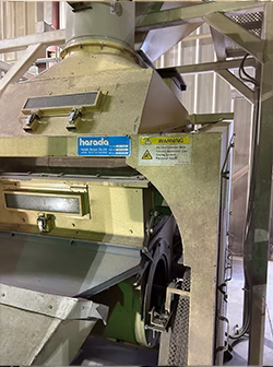 Used Harada belt sorter and destoner