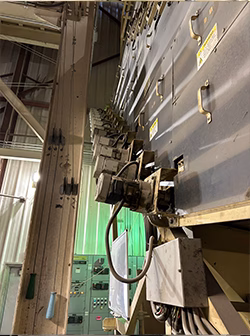 Used Harada belt sorter and destoner